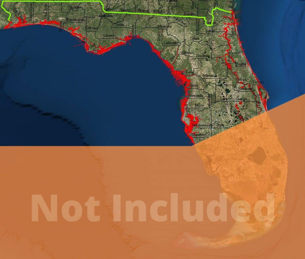 the most accurate North Florida marine map