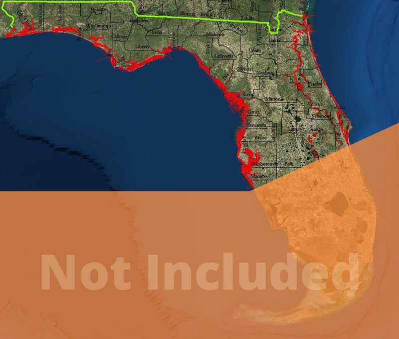 the most accurate North Florida marine map
