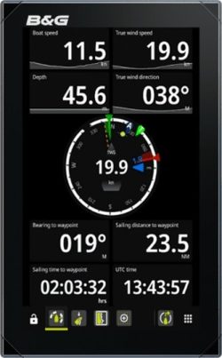 B&g Nemesis 9 Sailing Display