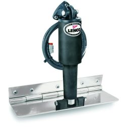 Lenco 4""x12"" Limited Space Trim Tab Kit 12v Standard Finish