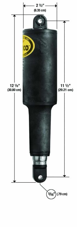 Lenco 2 1-4"" Stroke Standard Actuator 5-16"" 24v