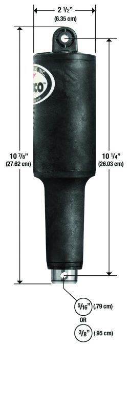 Lenco 2 1-4"" Stroke Xds Actuator 5-16"" X 3-8"" 12v