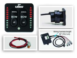Lenco Led Two-piece Indicator Switch With Pigtail For Single Actuator Systems
