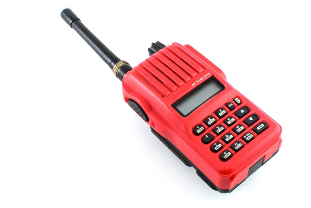 handheld VHF radio
