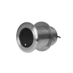 A silver lever is being pulled in the image.